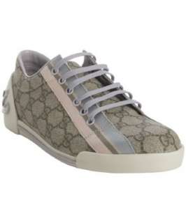 Gucci lavender GG plus lace up sneakers  