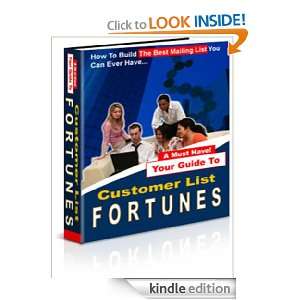 Your Guide To Customer List Fortunes Anonymous  Kindle 