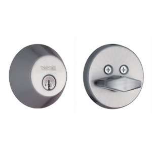  Weiser Lock GD947126DS Deadbolts Satin Chrome Keyed Entry 