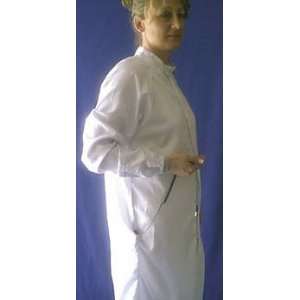 ESD Single Path Cleanroom White Lab Coats, TW Clean   Model 14219 574 