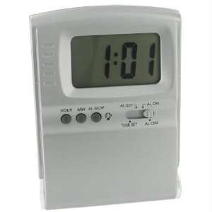  LCD Travel Alarm Clock with Alternating Color Display 
