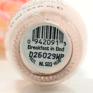 OPI Nail Polish Lacquer Breakfast in Bed Neutral Tan  
