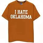 hate oklahoma t shirt longhorns jersey texas funny football