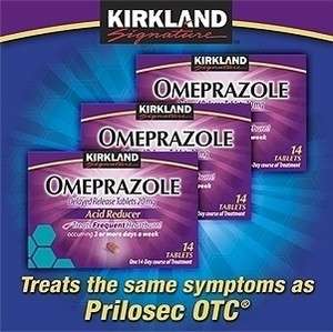 Kirkland Omeprazole 42 (20 mg) Delayed Release Tablets *** FREE 