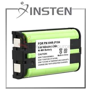 2Pcs For Panasonic HHR P104 Cordless Phone Insten Mi MH Battery  