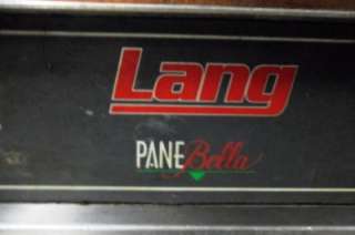 Lang PB 24 Panini Dual Grooved Sandwich Grill Station Maker Commercial 