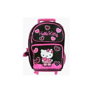  Black Hello Kitty Luggage Backpack  Kitty Wheeled 