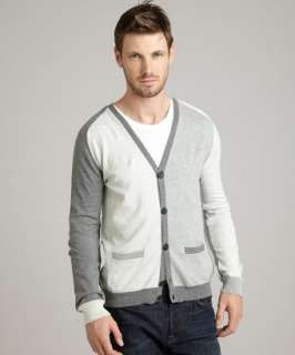 Marc by Marc Jacobs quicksilver melange Tonal Patchwork cardigan 