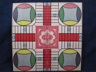 1931 Club Parcheesi Rangoon Edition Board Game In Box  