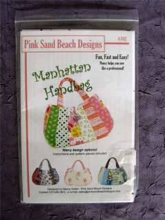 QUILTED BAGS & TOTES PATTERNS WHISTLEPIG LAZY GIRL PINK SAND BEACH AMY 