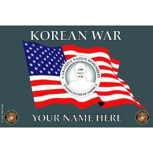 Marine Corps Korean War Large Mailbox 