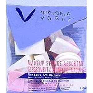  Victoria Vogue Assorted Cosmetic Sponges (6 Pack) Beauty