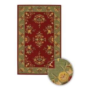  Chandra Rugs Metro HandTufted Rug 534 Red Floral 20x30 