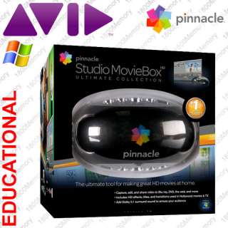 Avid Pinnacle Studio HD 14 Ultimate Video DVD  EDU  
