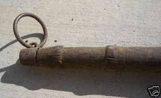 ANTIQUE PIONEER WOOD NECK YOKE HORSE DRAWN FOR CARRIAGE  
