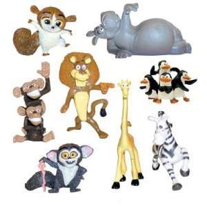   Madagascar Escape 2 Africa Mini Figures   Set of Vending Machine Toys