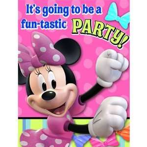  Disney Minnie Mouse Bow tique Invitations Party Accessory 