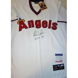   Ryan Uniform   HOF 99 Angels Cooperstown PSA   Autographed MLB Jerseys