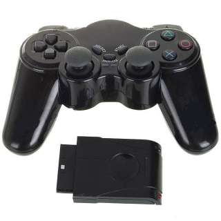 For SONY PLAYSTATION 2 PS2 Wireless Dual Shock Game Controller 2.4GHz 