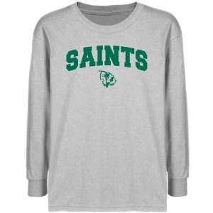    Siena Saints Youth Ash Logo Arch T shirt    