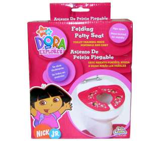 Dora Portable Travel Training Folding Toilet Potty Seat  