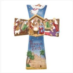 Nativity Scene Wall Cross