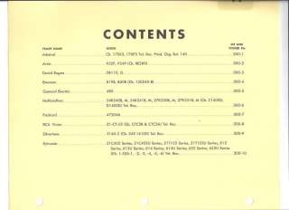   Photofact Service 1955 Vol. 30 #291 300 TV, Record player, Radio