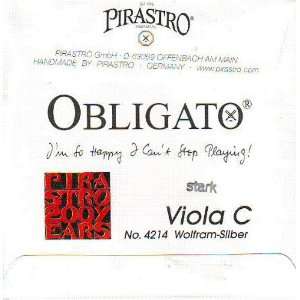  Pirastro Viola Obligato C Tungsten Silver Soft (Dolce 