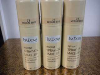 IsaDora instant spray on makeup 73 medium beige  