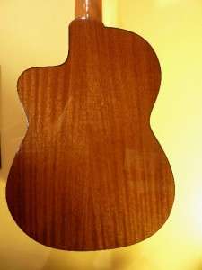 Requinto Acoustic Guitar   Cutaway Electric, P. Saez Hand made in 