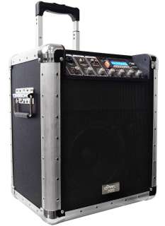    Pro PCMX260MB Battery Powered Portable PA System w/USB/SD/ Inputs