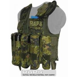  Tactical Ten Paintball Vest (CADPAT)   Large Size Sports 