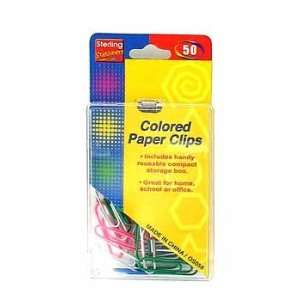 Colored Paper Clips 50 Piece(pack Of 48)