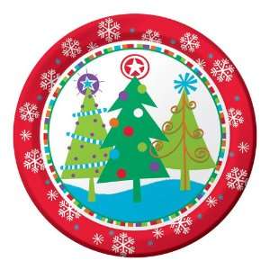  North Pole Paper Luncheon Plates