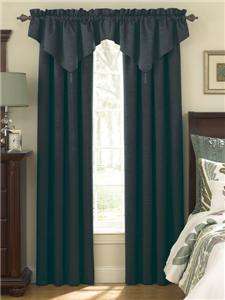 CHENILLE THERMABACK 42x63 Panel Black color Blackout Curtain.I am 