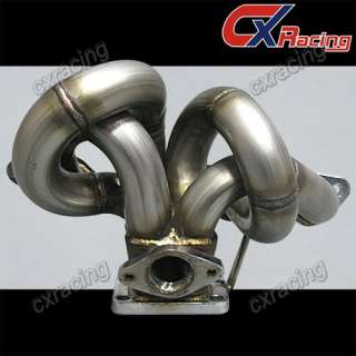 CXRacing Turbo Exhaust Manifold 83 87 Toyota AE86 Corolla 4AGE Engine 