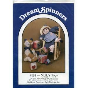 Dream Spinners Mollys Toys Full Sized Pattern for 20 Doll and 