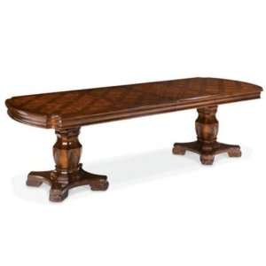  Calais Rectangular Double Pedestal Dining Table by A.R.T 