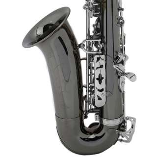 Cecilio Black Nickel/Nickel Alto Saxophone Sax +Tuner  