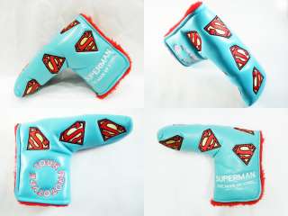   PROTOTYPE MAN OF STEEL PUTTER HEAD COVER FOR SCOTTY CAMERON  