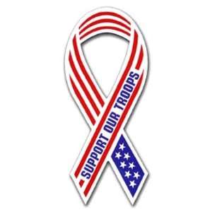  Support Our Troops Flag Magnet   Small
