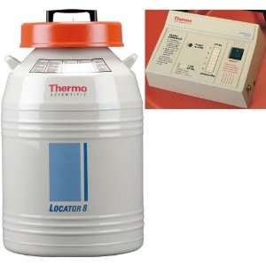 Thermo Scientific Locator 8 Rack and Box Cryo System + Level Monitor 