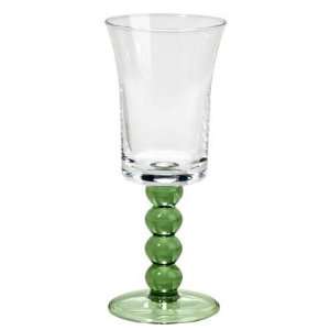   Impressions Celadon Pearl Stem Wine, Set of 4