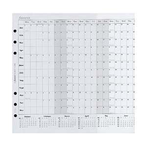  Filofax Calendar Refills Horizontal Planner 2008 A5   FF 