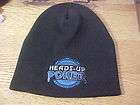   Heads up Poker Championship Official Hat Beanie TV heads up cards game