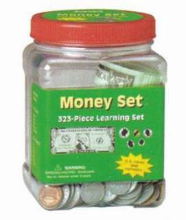 318 pc Play Money Set money skills self help autism special needs ADHD 
