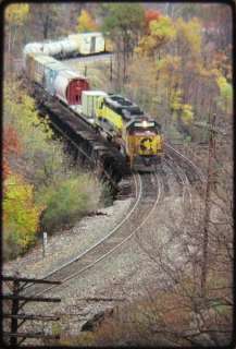 Railroad Slide CSX #6842 Lehigh River Bridge Whitehaven PA 1988  