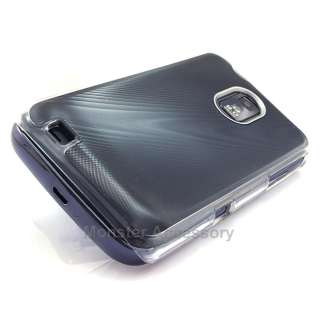 Gun Metal Aluminum Hard Case Snap On Cover for Samsung Galaxy S2 Epic 
