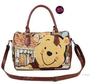   the Pooh Tote Bag Shoulder bag purse+long strap Satchel HANDBAG Pouch