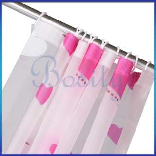   Star Pattern PEVA Shower Curtain Bath Curtain Waterproof Soft  